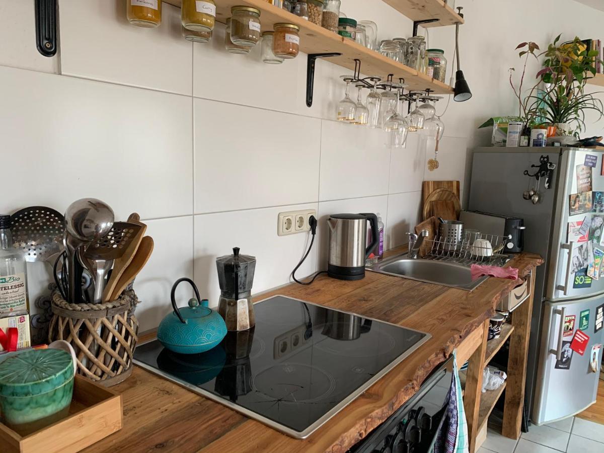 Am Clara-Zetkin-Park, Netflix, Lichtdurchflutet Apartment Leipzig Bagian luar foto